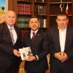 Kocaeliden Nevsehir Belediye Baskani Rasim Ariya Tebrik Ziyareti