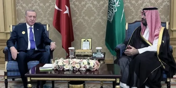 Cumhurbaşkanı Erdoğan, Suudi Arabistan Veliaht Prensi ile Baş Başa Görüştü