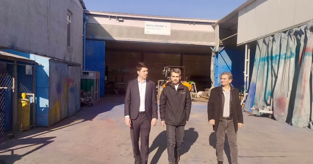 Pazaryeri sanayisine Kaymakam Kahraman’dan ziyaret