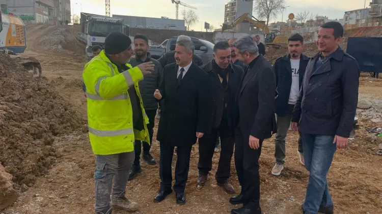 Adıyaman'da Çarşı Projesi'ne yerinde inceleme güncel haberi