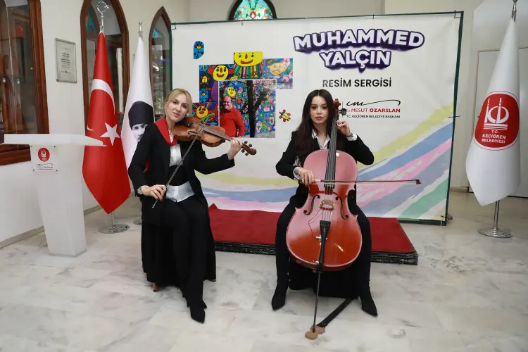 Ankara'da engel tanımayan resim sergisi güncel haberi
