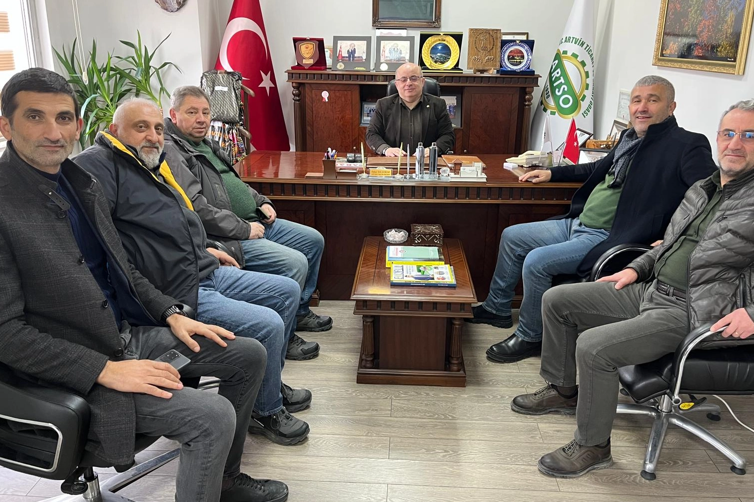 Artvin basınından TSO Meclis Başkanı Yıldırım’a ziyaret güncel haberi