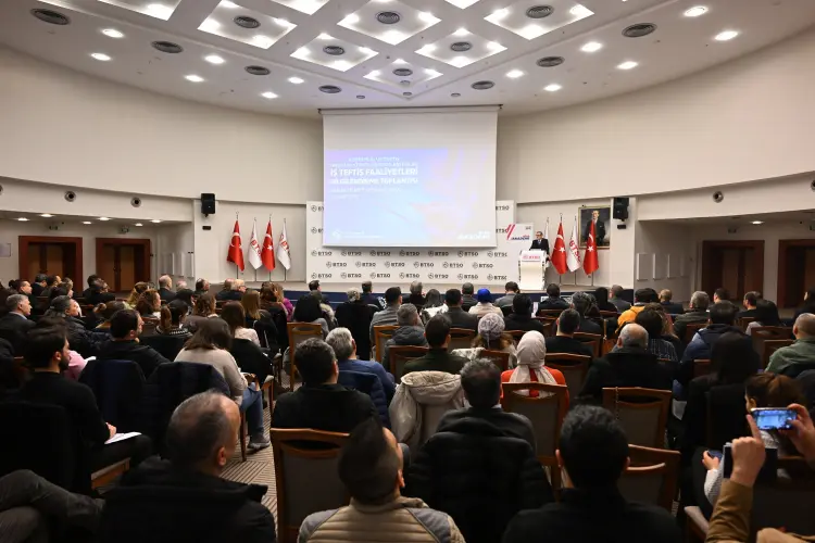 BTSO'da iş teftiş farkındalığı... Teftiş yapmıyoruz, rehberlik ediyoruz güncel haberi