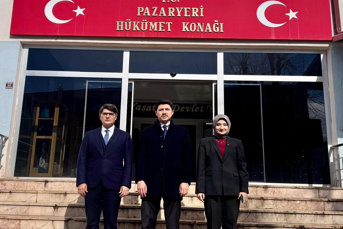 Bilecik Pazaryeri Kaymakamı Kahraman’a iade-i ziyaret güncel haberi