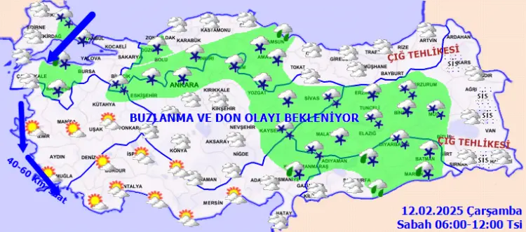 Bugün öğleden sonraya dikkat! Meteroloji'den 'kuvvetli' uyarılar geldi güncel haberi