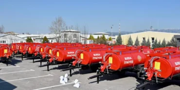 Bursa Büyükşehir'den kırsal mahallelere yangın tankeri güncel haberi