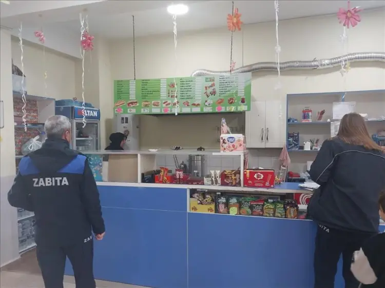 Bursa İnegöl Zabıtası'ndan okul kantinlerine yakın mercek güncel haberi