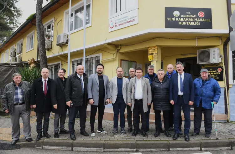 Bursa Osmangazi'de 'Cuma'lık mahalle ziyaretlerine devam güncel haberi