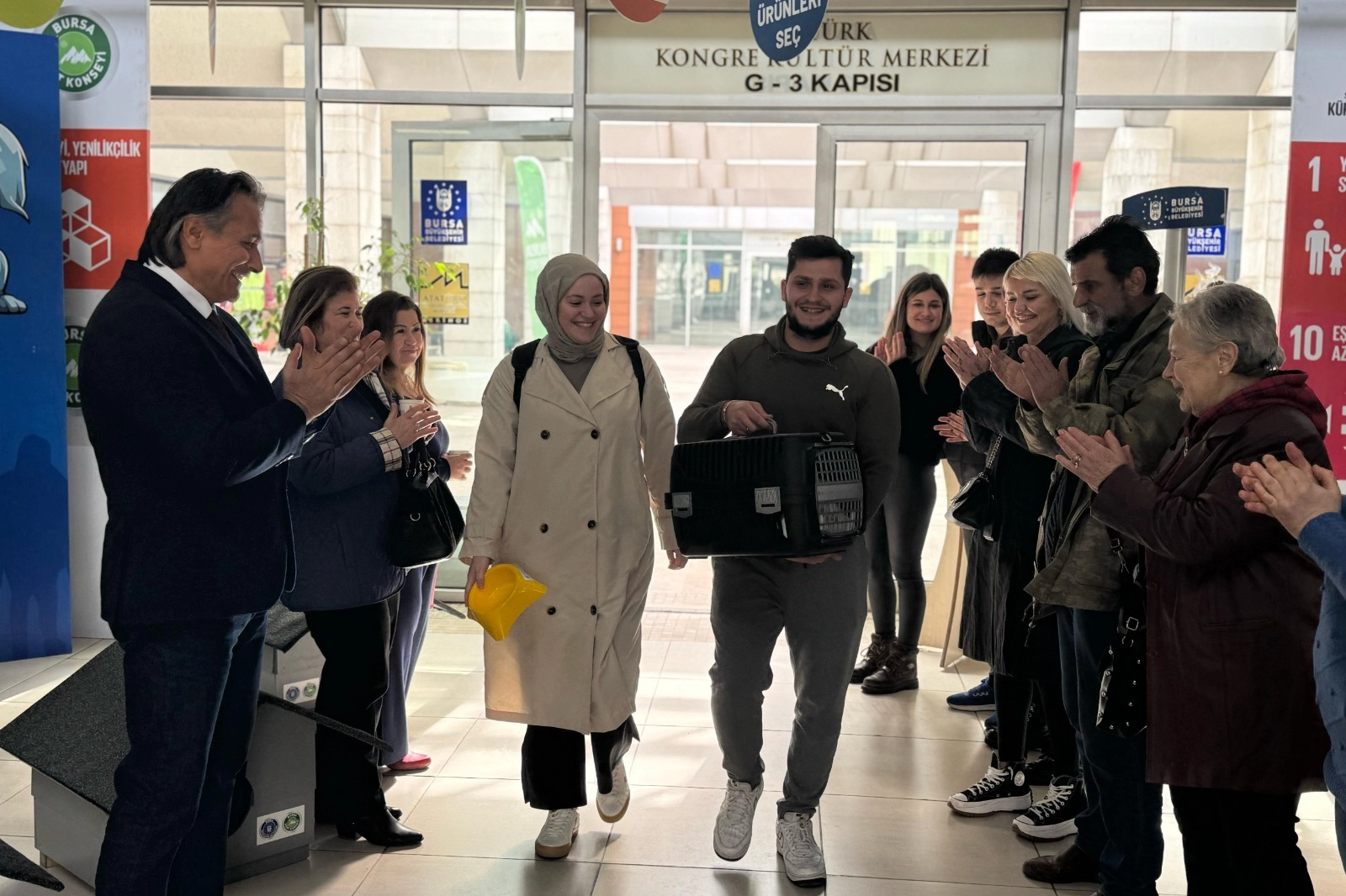 Bursa'da sevimli can dostlar yeni yuvalarına kavuştu güncel haberi