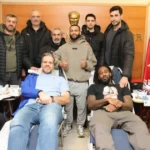 Dev adamlar kan bağışında bulundu güncel haberi