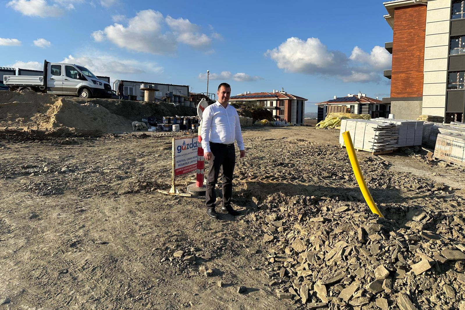 Edirne Yenimuhacır'da TOKİ konutlarına doğal gaz hattı güncel haberi