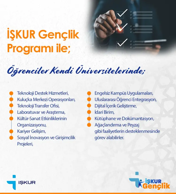 İŞKUR Gençlik'e başvurular başlıyor güncel haberi