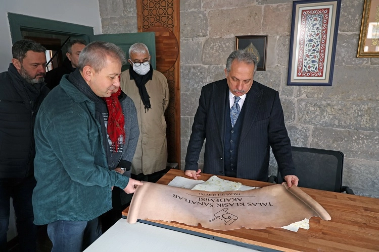 Kayseri Talas'ta Klasik Sanatlar Akademisi kuruluyor güncel haberi