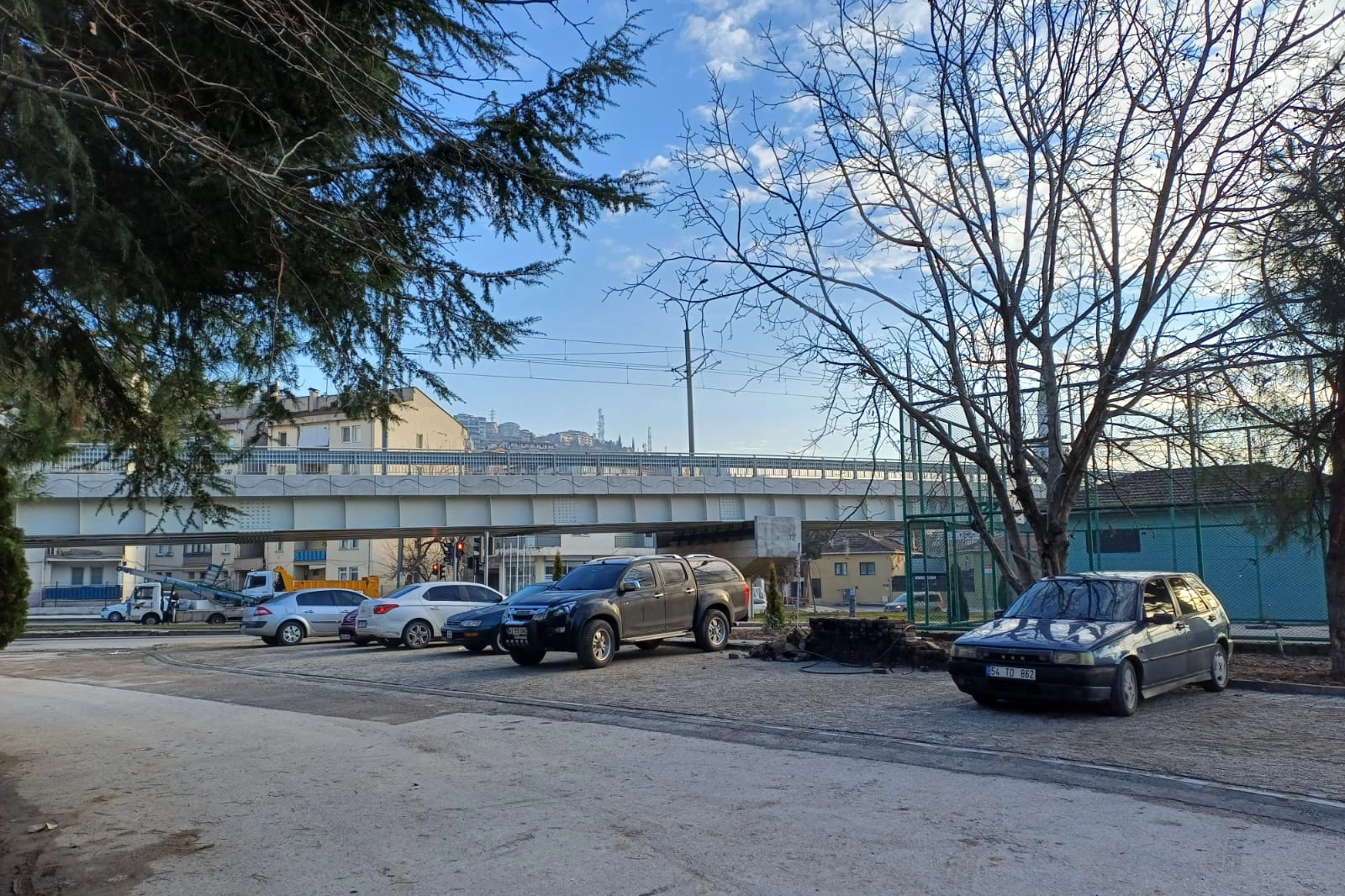 Kocaeli Kuruçeşme'de otopark alanı yenilendi güncel haberi