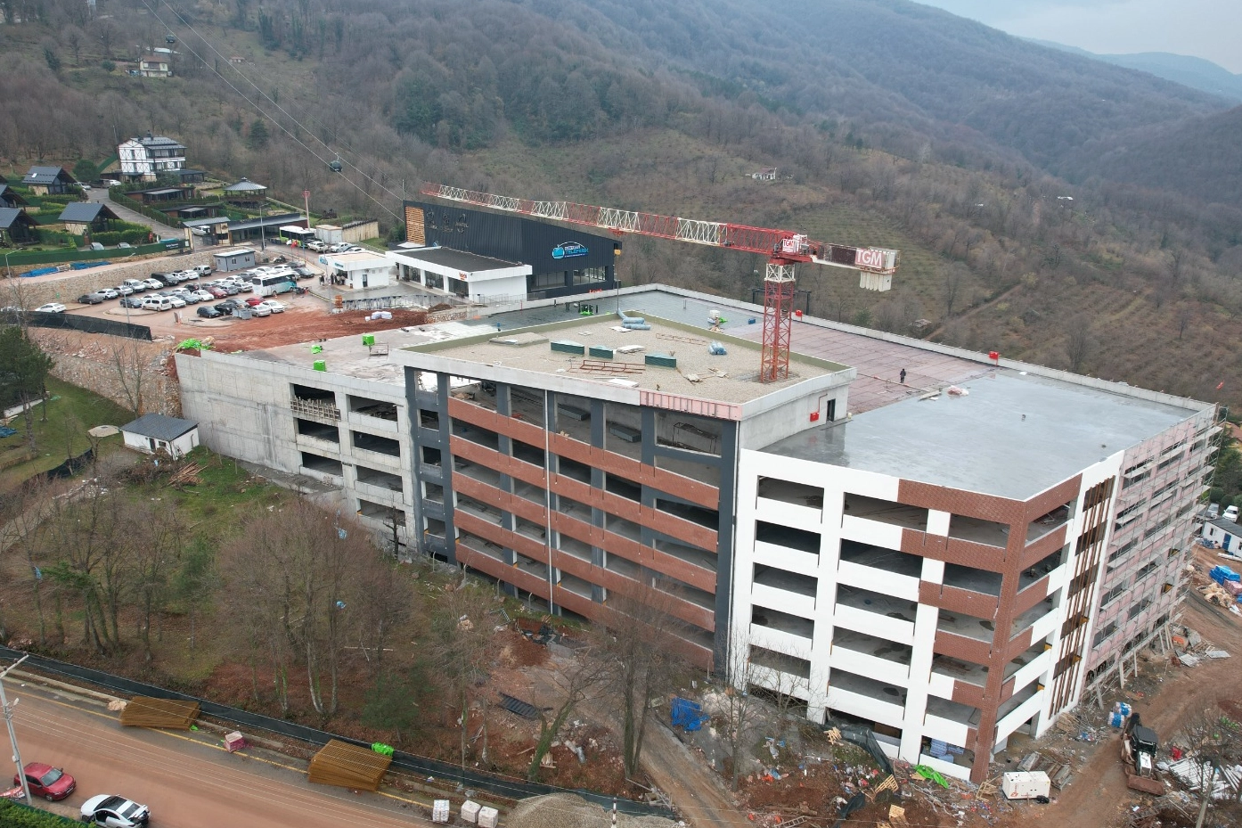 Kocaeli'de teleferik otoparkı gün sayıyor güncel haberi