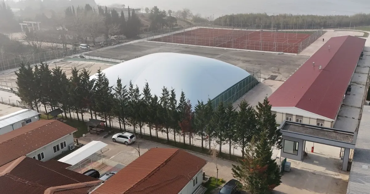 Kocaeli'de tenis tutkunları için eşsiz bir tesis güncel haberi