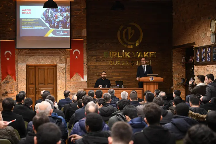 Konya'nın Hatay'daki örnek çalışmaları Bursa'dan anlatıldı güncel haberi