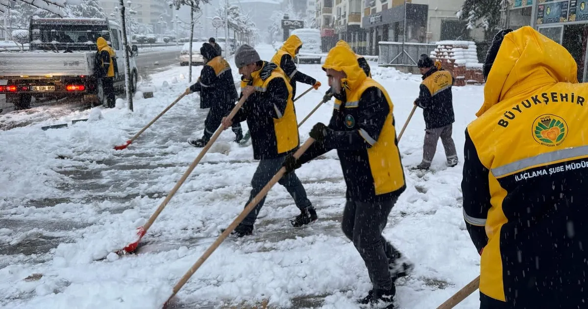 Maalatya'da kar mesaisi güncel haberi