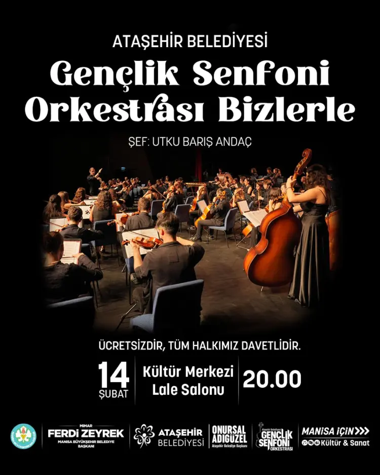 Manisa'da 'Sevgililer Günü'ne özel konser ve etkinlik güncel haberi
