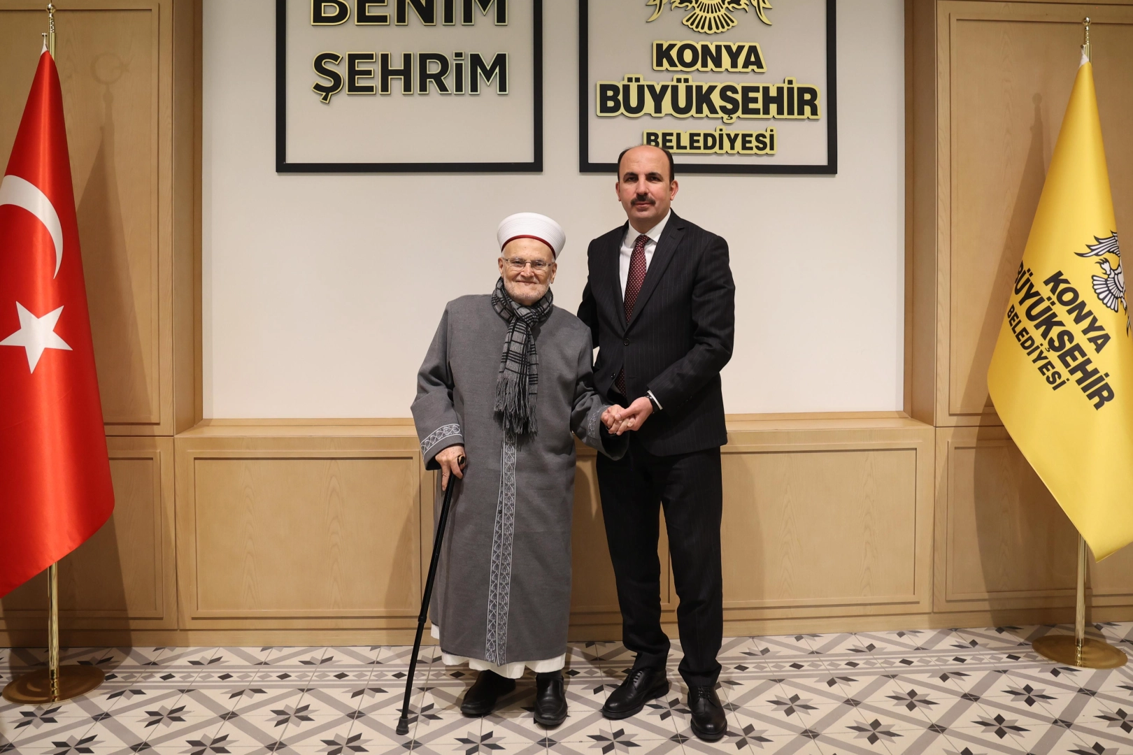 Mescid-i Aksa İmamı Şeyh İkrime Sabri Başkan Altay’ı ziyaret etti güncel haberi