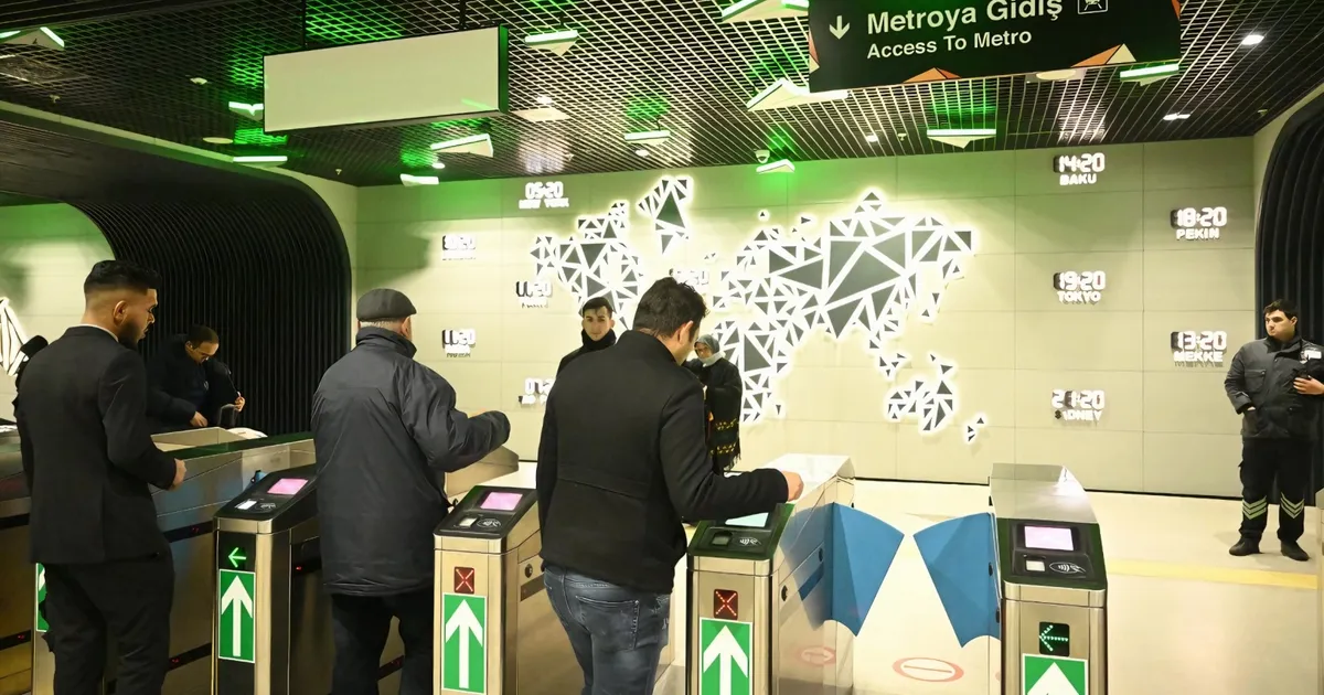 Türkiye'nin en hızlı metrosu rekorunu tazeledi güncel haberi