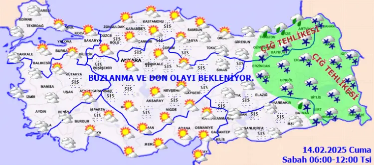 Yağışlar yurdu terk ediyor... Doğu'da 'kuvvetli' kar güncel haberi