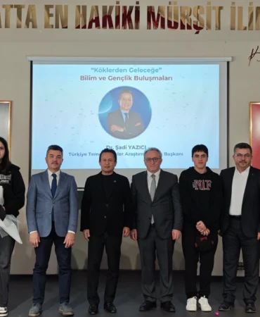 Yazıcı, gençlere temel bilimlerin önemi anlattı güncel haberi