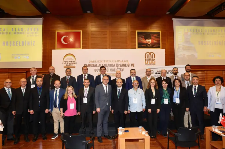 Bursa'da kamusal alanlarda 'İş Sağlığı ve İş Güvenliği' çalıştayı haberi