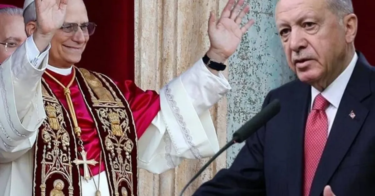 Cumhurbaşkanı Erdoğan'dan Papa 14. Leo'ya tebrik mektubu haberi