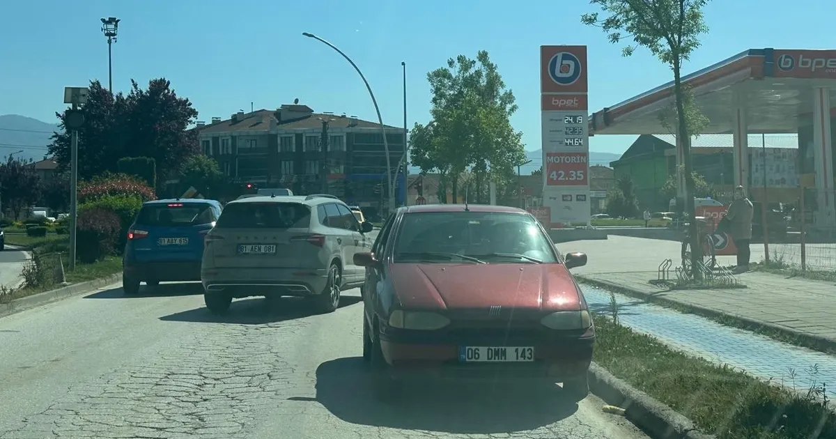 Düzce'de ters yönde ilerleyen sürücüye ceza haberi