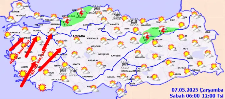 Hava sıcaklıkları artıyor... Anadolu'ya 'kuvvetli' yağış ve rüzgar uyarısı! haberi