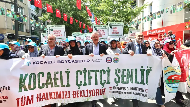 Kocaeli'de 'Çiftçi Şenliği' ile 10'uncu buluşma haberi