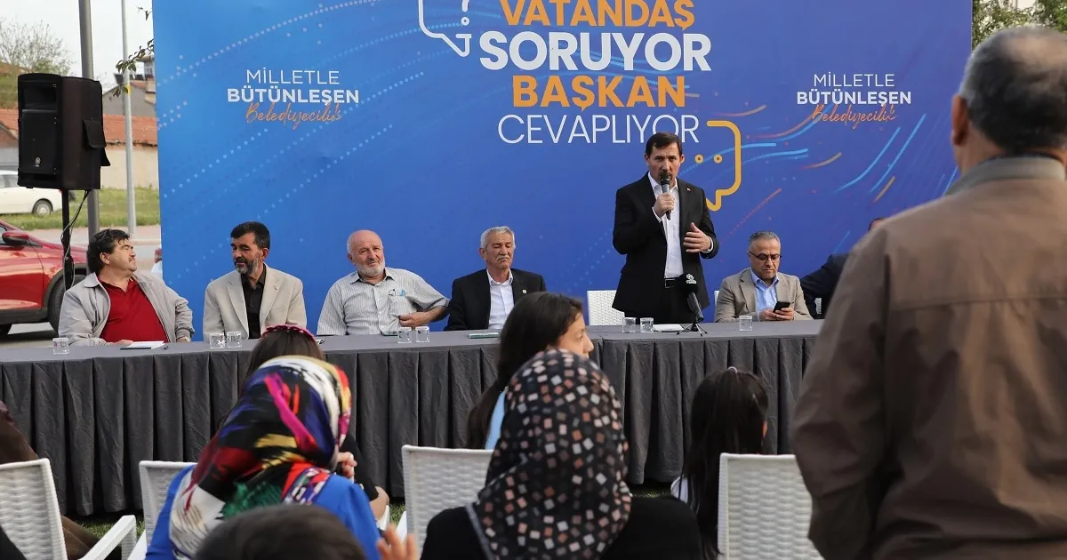 Konya Karatay'da vatandaş sordu, başkan cevapladı haberi