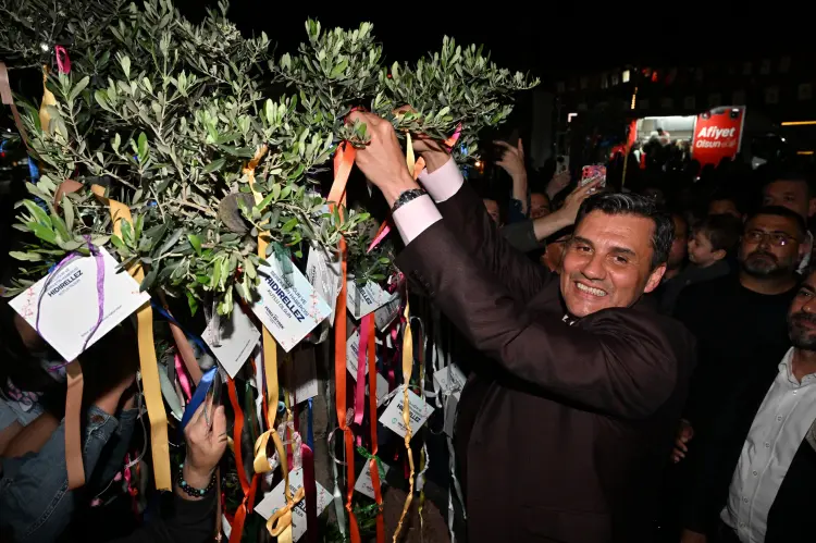 Manisa'da bahar coşkusu haberi