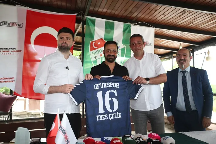 TSYD Bursa Şubesi Enes Çelik’i ağırladı haberi