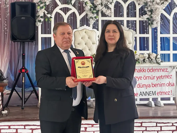 TÜED'den İGFA'ya anlamlı plaket haberi